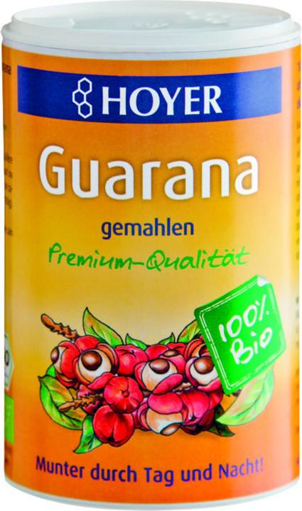 Produktbild Hoyer Guarana Pulver Bio (1 Stück, Pulver, 75 g)