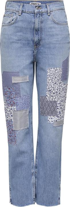 Only ONLROBYN Mittlere Taille Gerade geschnitten Jeans Baggy Fit Jeans