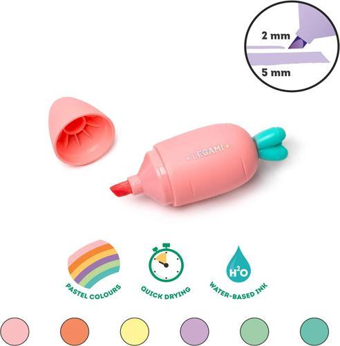 Immagine prodotto Legami Carrot (Multicolore, 6 x)