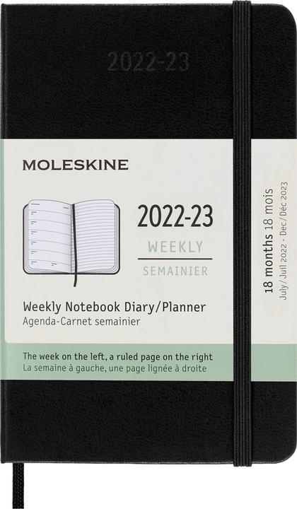 Actual product image Moleskine Student Agenda (9 x 14 cm, English)