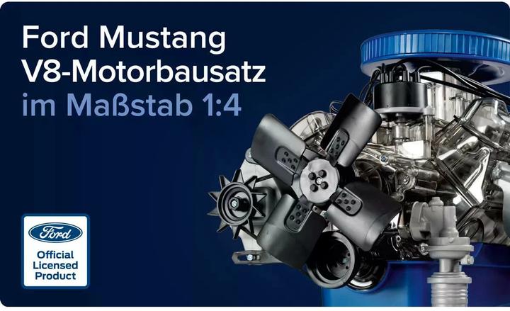 Produktbild Franzis Ford Mustang V8-Motor