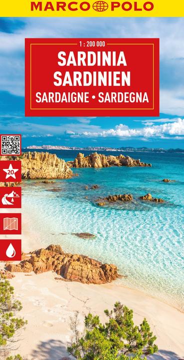 Produktbild Reisekarte Italien 15 Sardinien 1:200.000