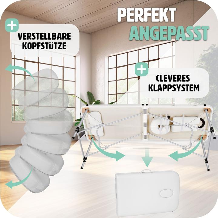 Produktbild tectake 2 Zonen Massageliege