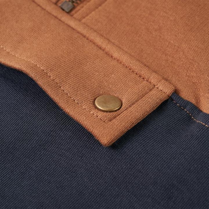 Immagine prodotto VidaXL Maglia con cappuccio e mezza zip per bambini (92)