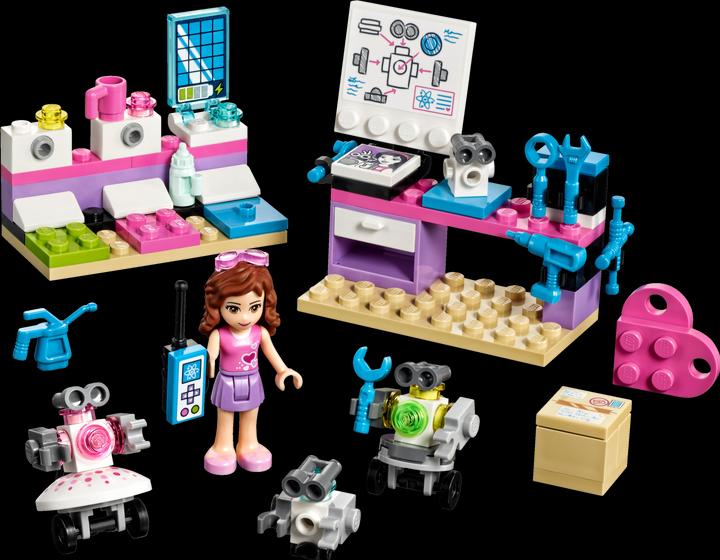 Actual product image LEGO Friends Olivia's inventor lab (41307, LEGO Friends)