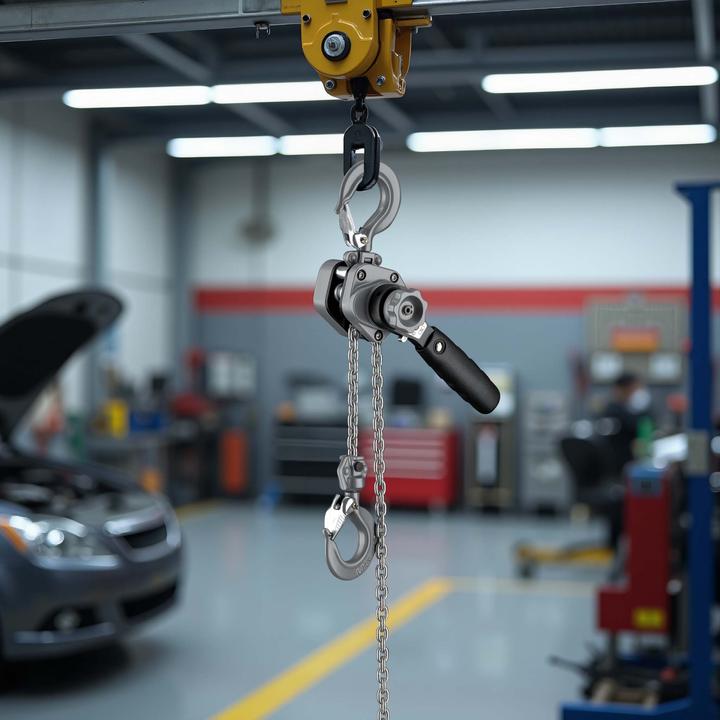 Image du produit Wiltec Mini Hebelzug bis 250kg Handkettenzug 1,5m Hubhöhe Kettenzug Hebezeug