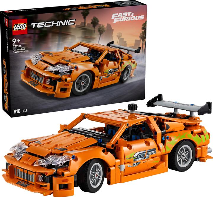 Image du produit LEGO Fast and Furious Toyota Supra MK4 (42204, LEGO Technic)