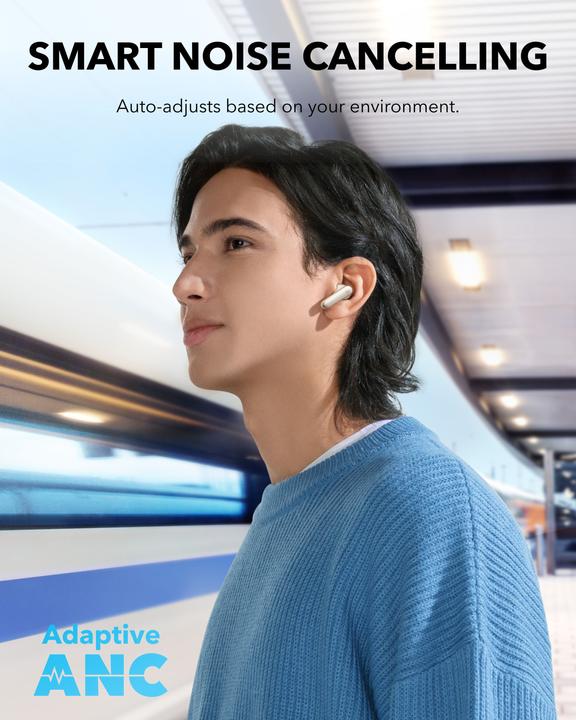 Image du produit soundcore P40i Beżowe (ANC, 12 h, Sans fil)