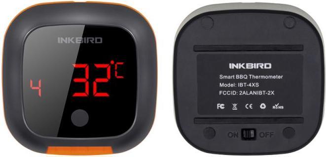 Actual product image Inkbird IBT-4XS BBQ (incl. 4 probes)