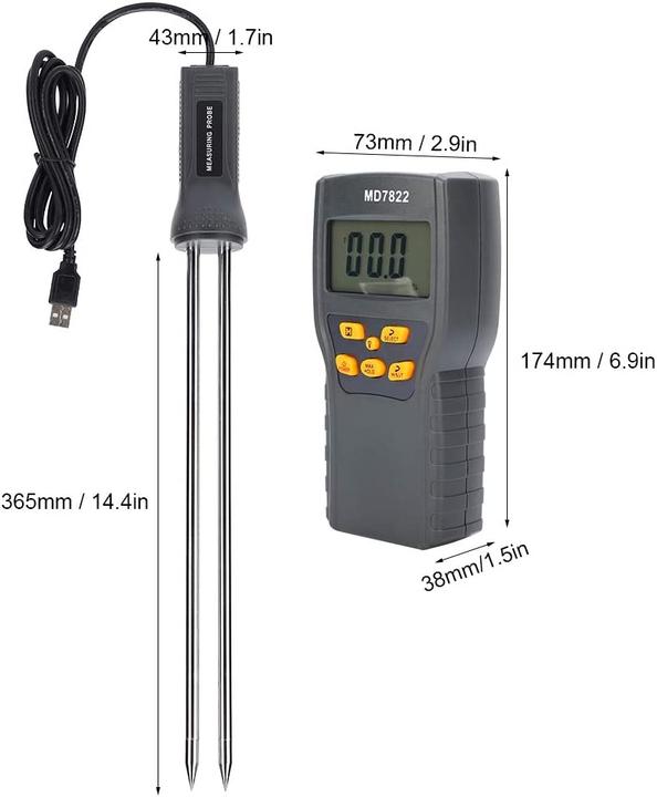 Actual product image Plyisty Grain moisture meter