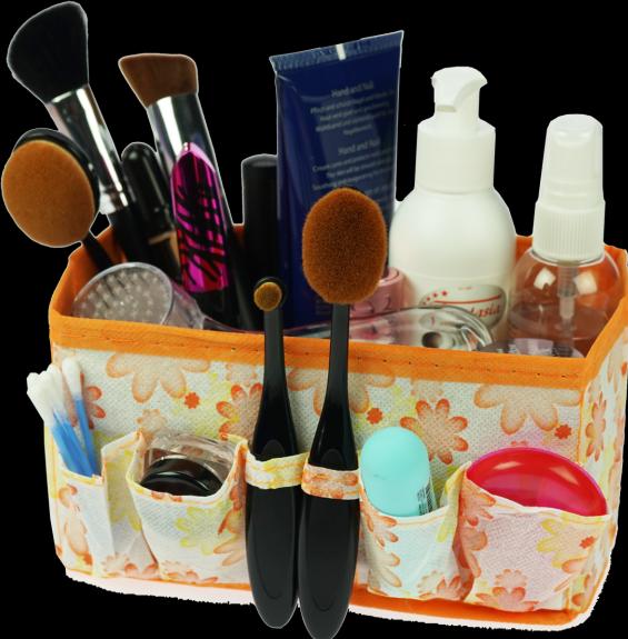 Actual product image Beauty Organizer Orange Masse: L 18 x T 10 x H 9 cm