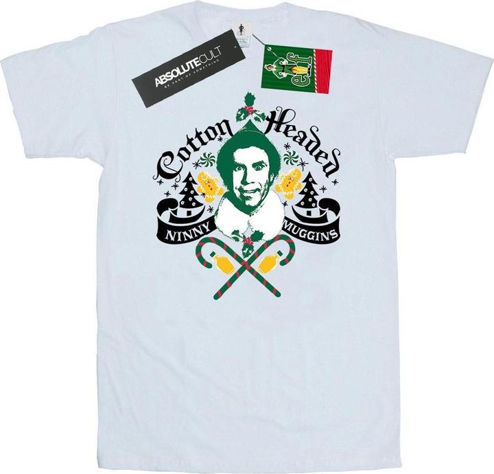 Immagine prodotto Elf Cotton Headed Ninny Muggins Maglietta Uomo (S)