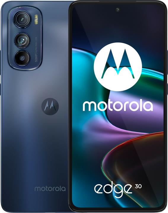 Actual product image Motorola Edge 30 (128 GB, Meteor Gray, 6.50", Dual SIM, 50 Mpx, 5G)