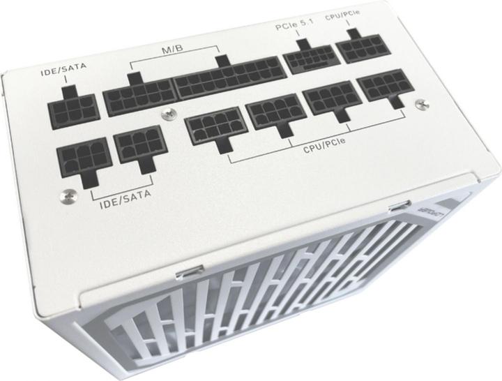Image du produit LC-Power Bloc d'alimentation 1000W LC1000MW Modular V3.1 (80+Gold)white (1000 W)