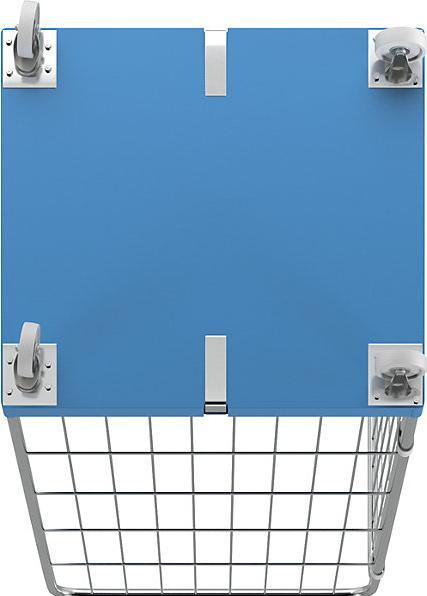 Produktbild kaiserkraft Rollbehälter mit Gitterwänden (500 kg)