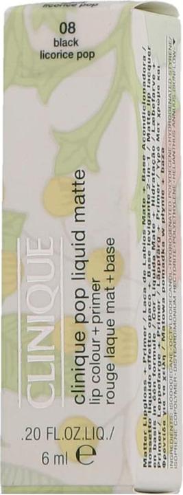Image du produit Clinique Pop Liquid Matte - 08 Black Licorice Pop (08 Suçon à la réglisse noire)