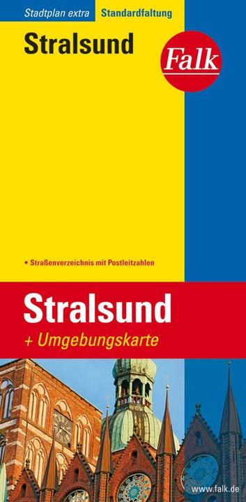 Image du produit Plan de ville Falk Extra pliage standard Stralsund 1:17 500