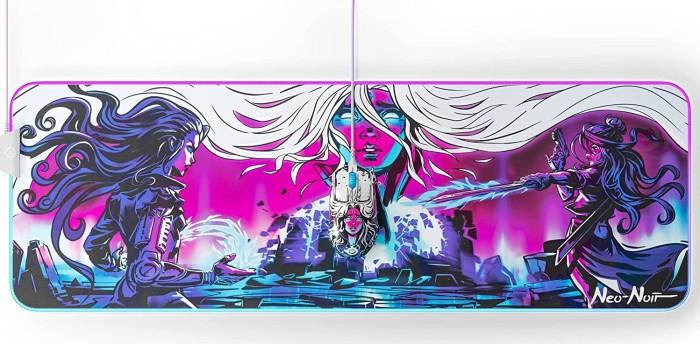 Produktbild SteelSeries QcK Prism Neo Noir Edition (XL)