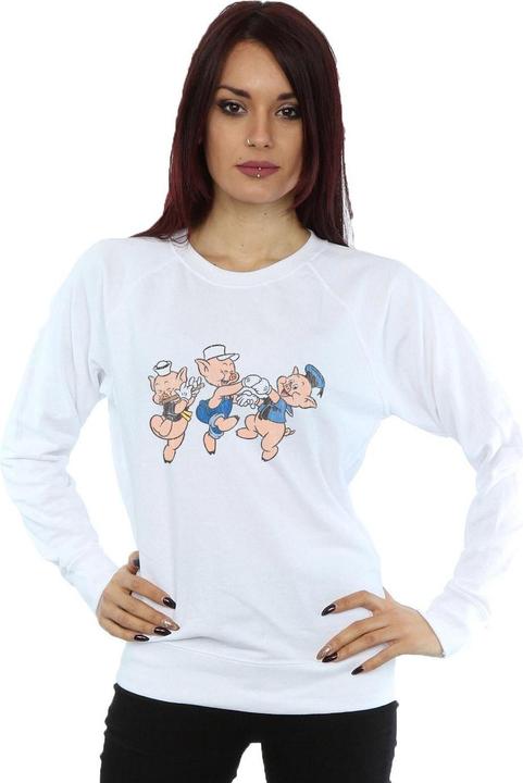 Image du produit Disney - Sweat THREE LITTLE PIGS HAVING FUN - Femme (XL)
