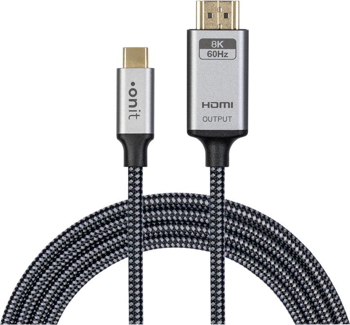 Onit Cable USB Type-C - HDMI, 1 m (1 m, HDMI)