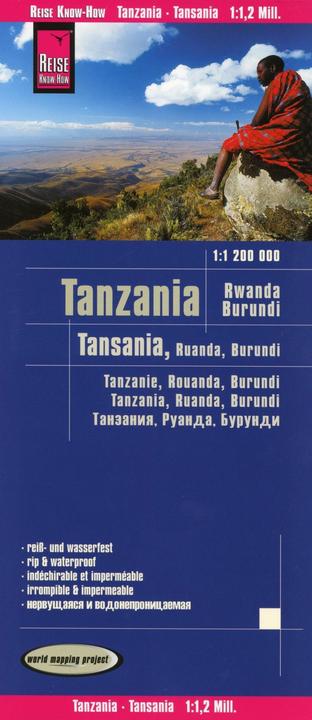 Produktbild World Mapping Project. Tansania,Ruanda