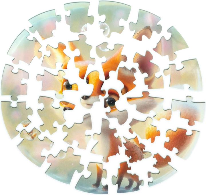 Produktbild Unidragon Bubblezz Fuchs (30 Teile) - Holzpuzzle für Kinder (30 Teile)