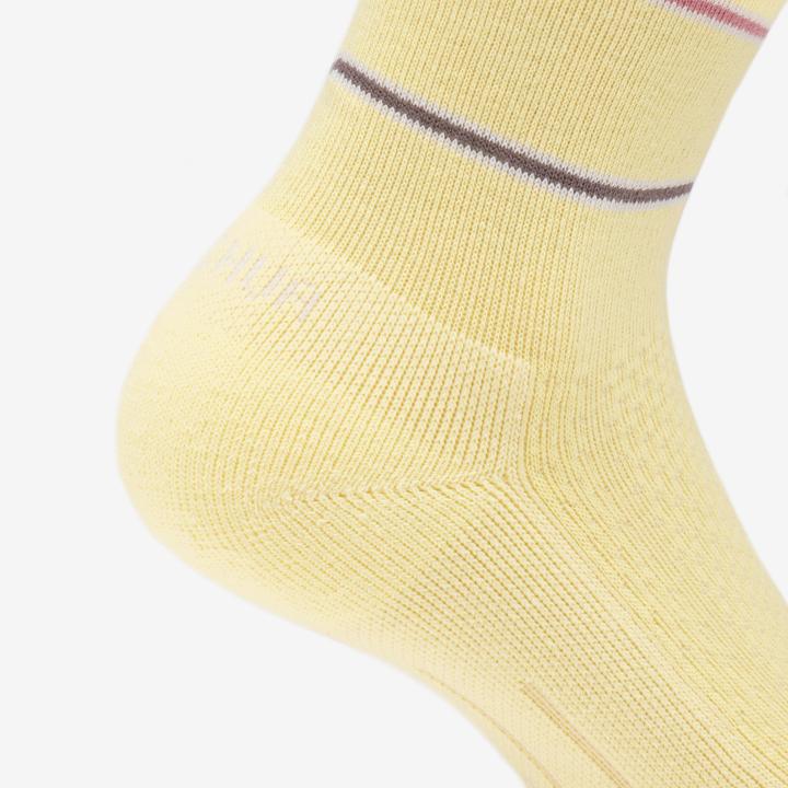 Produktbild Quechua Wandersocken hoch Lyocell & Leinen 2 Paar Hike 100 Lime & Flore (39, 42)