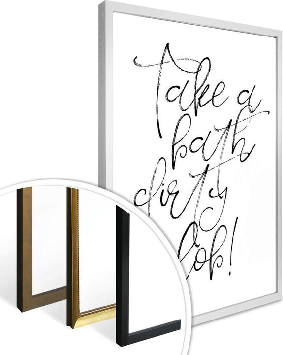 Immagine prodotto Trenddeko Fatti un bagno sporcaccione (50 x 60 cm)