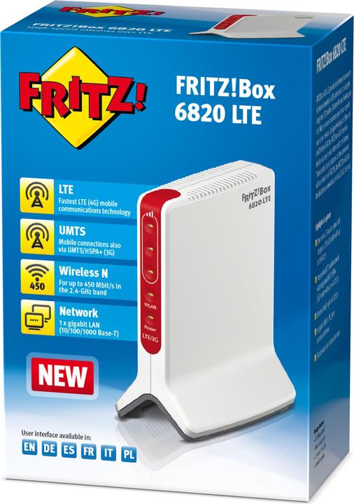 Productafbeelding AVM FRITZ!Box 6820 LTE