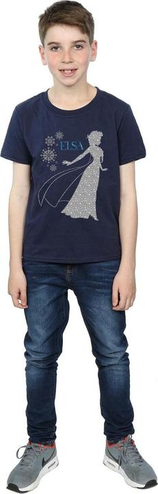 Image du produit Disney - T-shirt FROZEN ELSA CHRISTMAS SILHOUETTE - Garçon (152, 158)