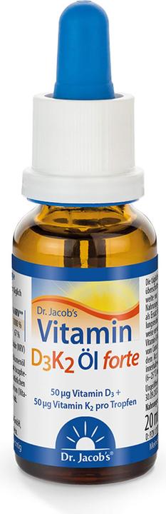 Dr. Jacob's D3K2 oil forte (1 Piece, Droplet, 71 g)
