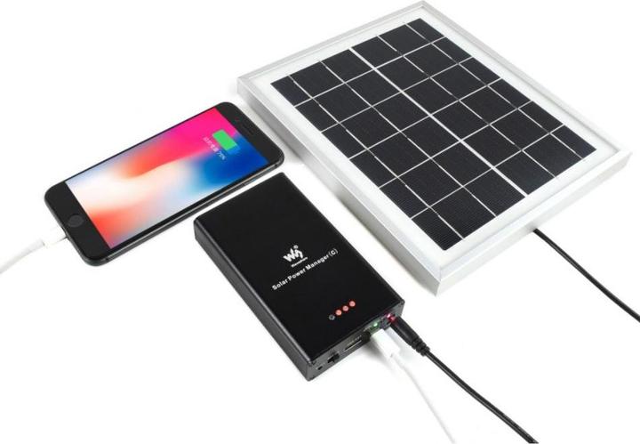 Produktbild WaveShare Solar Power Manager (C) für 6-24V Solar Panel