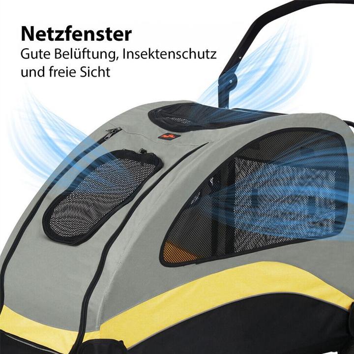 Actual product image Hermex Dog buggy (Dog, Breathable, Foldable)
