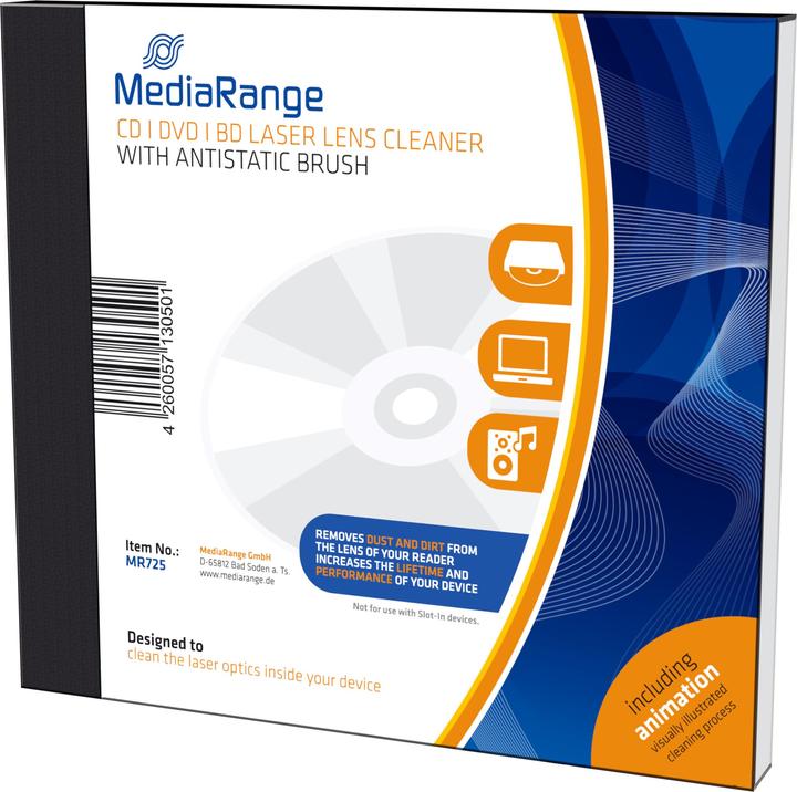 Productafbeelding MediaRange Laser Schoonmaak CD