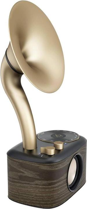 Actual product image Sangean WR-45X Gold Radio VHF (FM) AUX, Bluetooth Oplaadbaar Zwart, Goud (FM, VHF, Bluetooth)