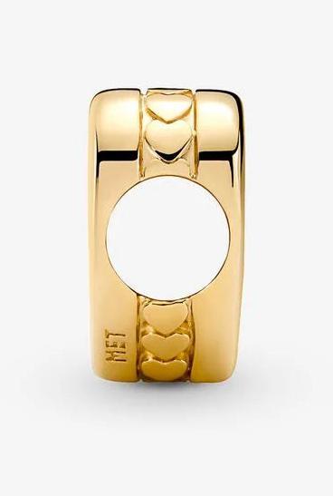 Image du produit Pandora Charm coeur (Plaqué or, Métal)
