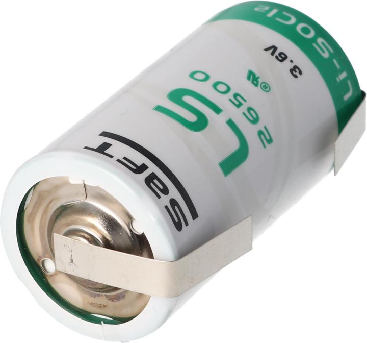 Image du produit Saft Batterie LS26500, C-Size avec cosse à souder en forme de U (1 pcs, C, 150 mAh)