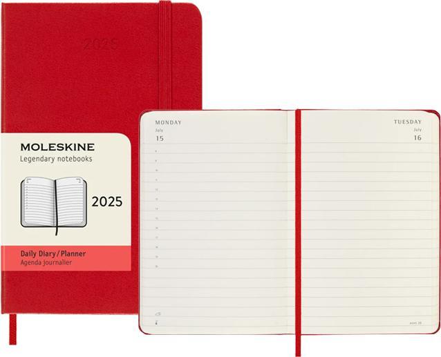 Produktbild Moleskine Tageskalender (A6, Pocket, Englisch)