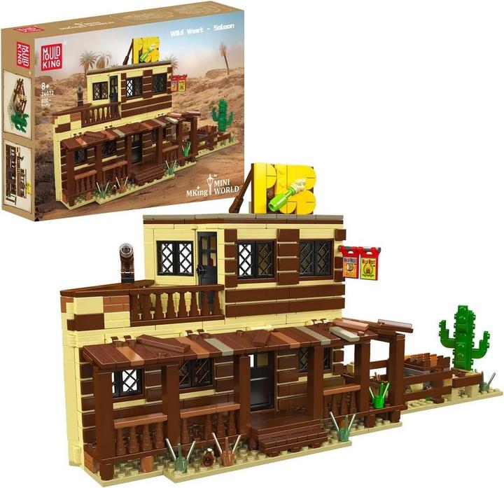 Actual product image Mould King Wild West Saloon