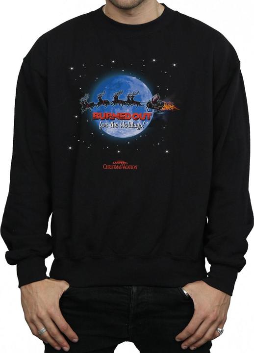 Immagine prodotto National Lampoon´s Vacation National Lampoon's Christmas Vacation Burned Out Felpa Uomo (L)
