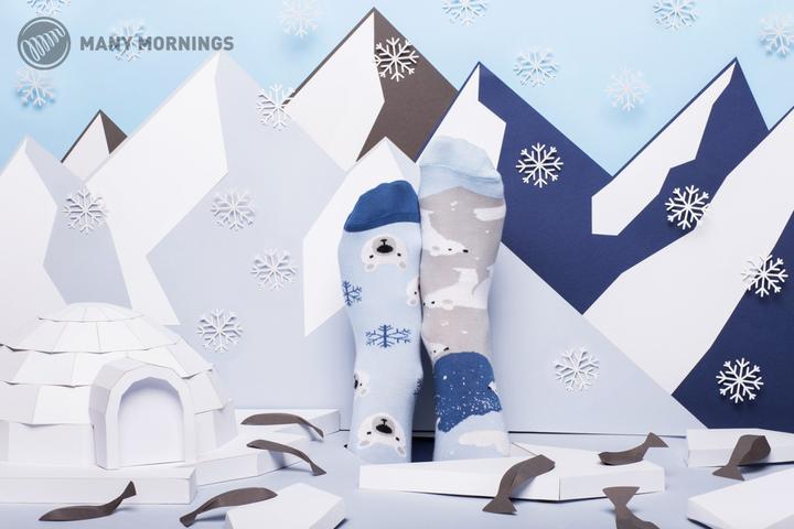 Immagine prodotto Many Mornings Orso polare (Confezione singola, 43 - 46)