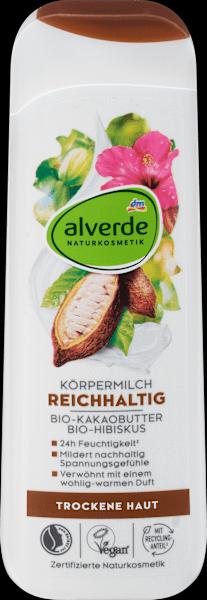 Produktbild dm alverde Körper-Milch (Körpermilch, 250 ml)