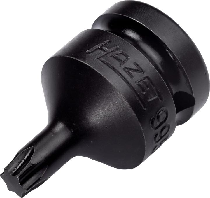 Actual product image HAZET Impact screwdriver socket ∙ TORX 995S-T40 ∙ Square, hollow 12.5 mm (1/2 inch) ∙ Inside TORX…