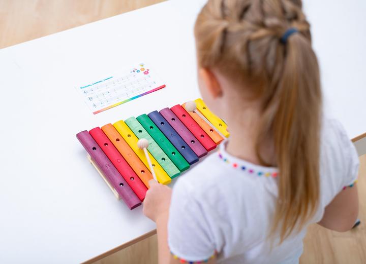 Actual product image Colorful xylophone