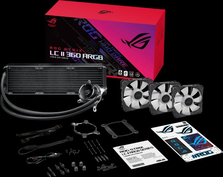 Immagine prodotto ASUS CPC ACC ROG STRIX LC II 360 ARGB (AM5)