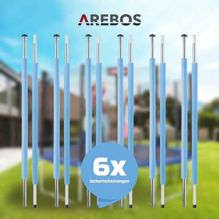Actual product image Arebos Trampoline pole set