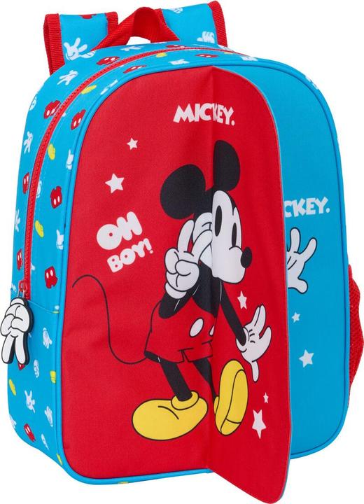 Produktbild Mickey Mouse Club House Schulrucksack Mickey Mouse Clubhouse Fantastic Blau Rot 26 x 34 x 11 cm