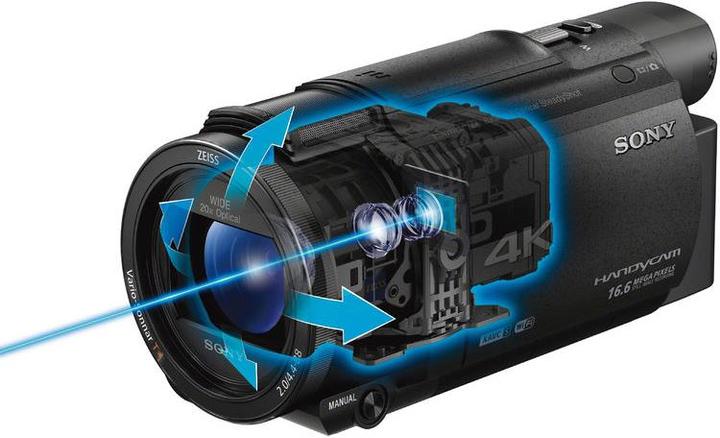 Image du produit Sony FDR AX53 4K Handycam (8.29 Mpx, 25p, 20 x)