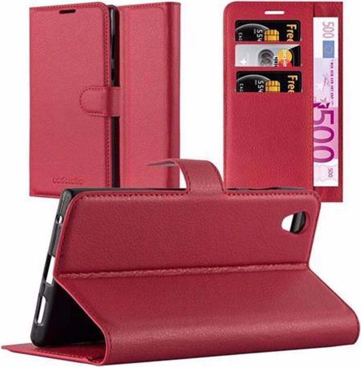 Actual product image Cadorabo Book with stand function cover (Sony Xperia L1)