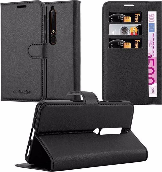 Actual product image Cadorabo Book with stand function cover (Nokia 6.1)